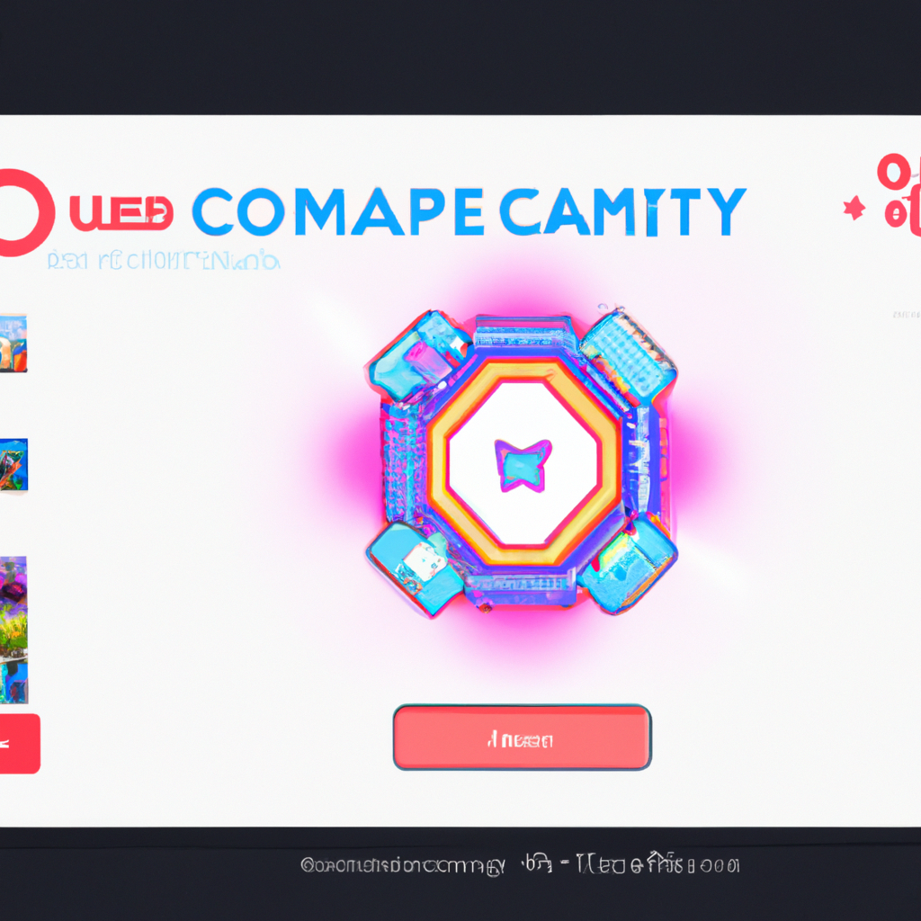 Gallery snapshot: community-built arena with neon tiles